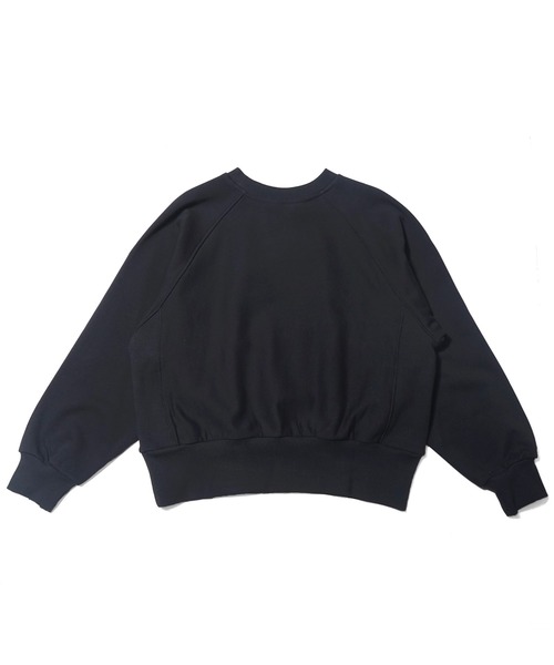BEN DAVIS(ベンデイビス)の「《BEN DAVIS》 LADIES SWEAT CREW(スウェット・レディース・ブラック/カーキ/オートミール・FREE)」の4枚目の写真