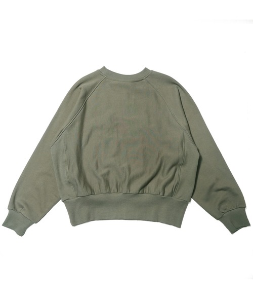 BEN DAVIS(ベンデイビス)の「《BEN DAVIS》 LADIES SWEAT CREW(スウェット・レディース・ブラック/カーキ/オートミール・FREE)」の6枚目の写真