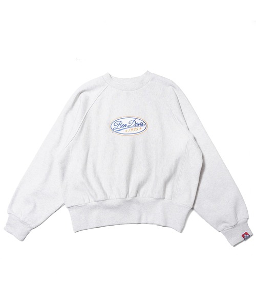 BEN DAVIS(ベンデイビス)の「《BEN DAVIS》 LADIES SWEAT CREW(スウェット・レディース・ブラック/カーキ/オートミール・FREE)」の9枚目の写真