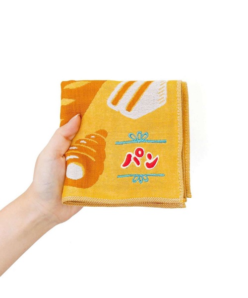 ニューレトロ ガーゼハンカチ ハンドタオル ミニタオル（ハンカチ