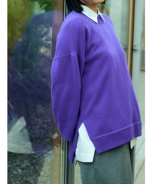 TRINITY BOXプルオーバー（ニット/セーター）｜nagonstans（ナゴ