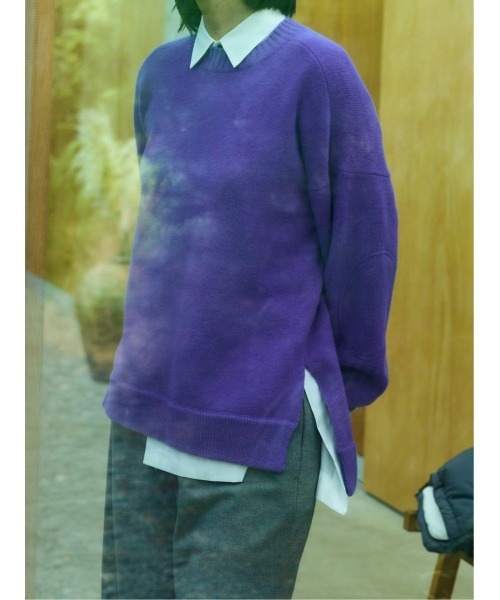 TRINITY BOXプルオーバー（ニット/セーター）｜nagonstans（ナゴ