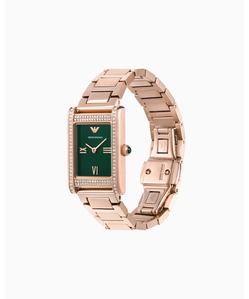 【エンポリオ アルマーニ】2針ウォッチ ローズゴールドトーン ステンレススチール（アナログ腕時計）｜EMPORIO ARMANI（エンポリオアルマーニ）