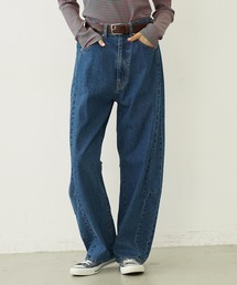 MILKFED. | WIDE LEG DENIM PANTS(デニムパンツ)