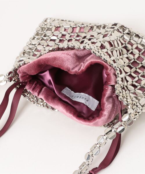 PAGEBOY（ページボーイ）の「メタルビーズBAG（ショルダーバッグ・レディース・ネイビー/ピンク・FREE）」の22枚目の写真