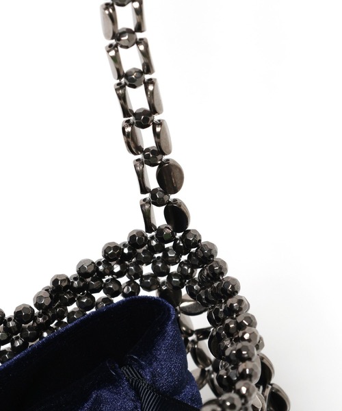 PAGEBOY（ページボーイ）の「メタルビーズBAG（ショルダーバッグ・レディース・ネイビー/ピンク・FREE）」の12枚目の写真