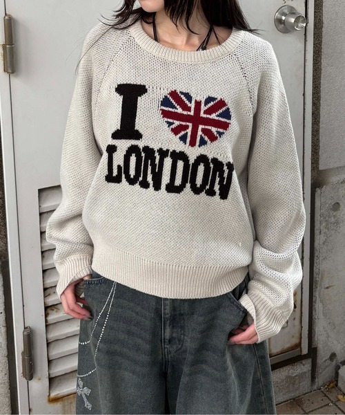 サイドラインジャガードアソートニット（ニット/セーター）｜sedacle