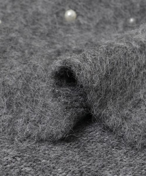 ITEMS URBANRESEARCH（アイテムズ アーバンリサーチ）の「シャギーパールカーディガン（カーディガン/ボレロ・レディース・グレー/ベージュ・FREE）」の20枚目の写真