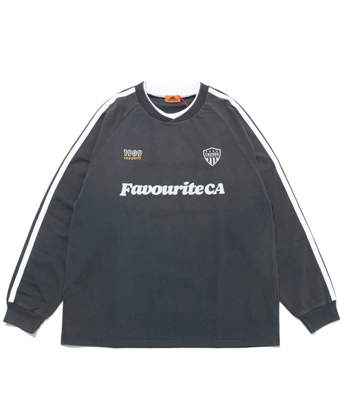 KRIFF MAYER（クリフメイヤー）の「袖ラインゲームシャツ（Tシャツ/カットソー・メンズ・オフホワイト/ネイビー/ブラック・X-LARGE/LARGE/MEDIUM）」の4枚目の写真