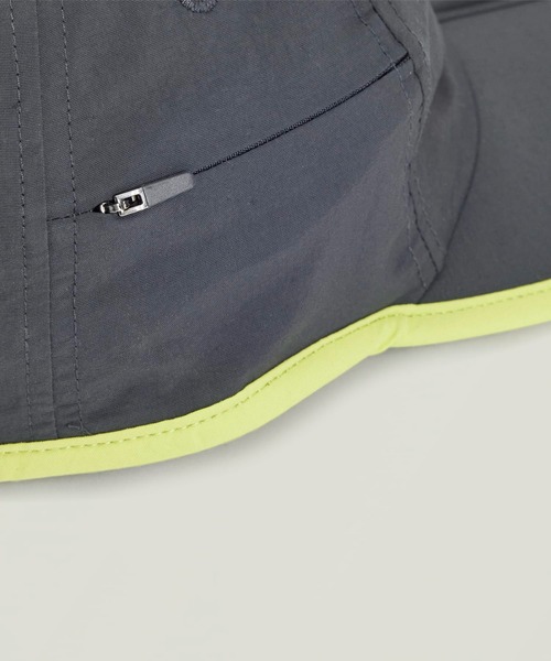 adidas by Stella McCartney（アディダスバイステラマッカートニー）の「adidas by Stella McCartney Run キャップ【adidas by Stella McCartney】 / アディダス adidas（キャップ・レディース・ブラック×イエロー/ブラック/グレー・MEDIUM）」の6枚目の写真