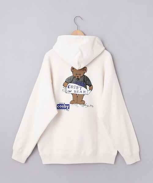 coen（コーエン）の「COSBY（コスビー）別注 ベアプリントパーカー（パーカー・メンズ・ネイビー/ナチュラル・M/L/XL）」の20枚目の写真