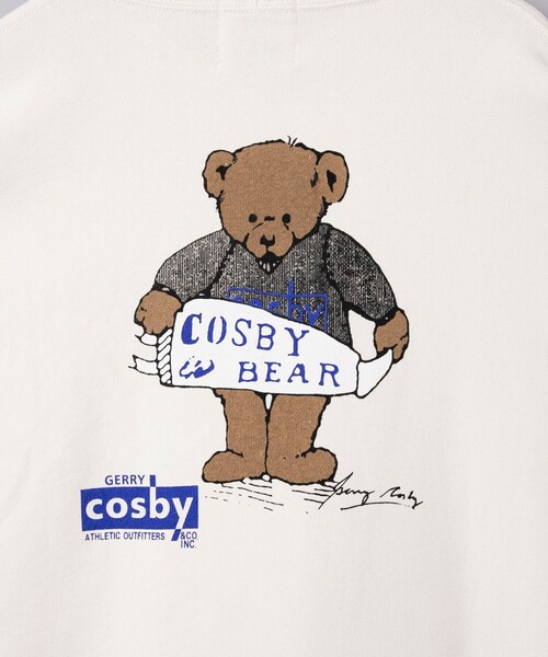 coen（コーエン）の「COSBY（コスビー）別注 ベアプリントパーカー（パーカー・メンズ・ネイビー/ナチュラル・M/L/XL）」の18枚目の写真