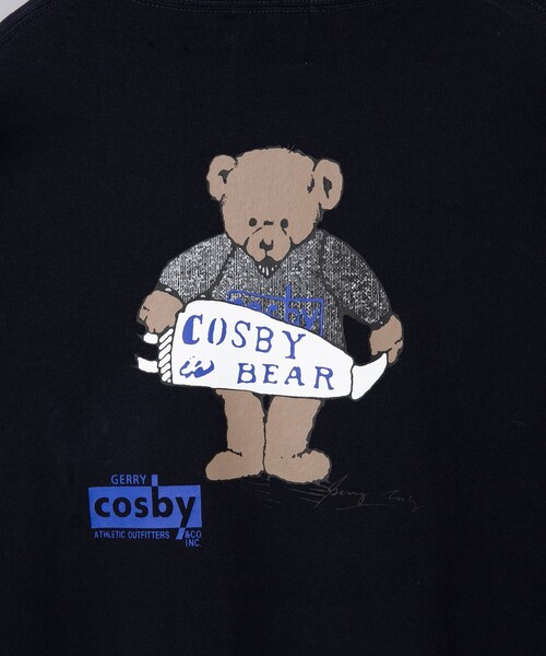 coen（コーエン）の「COSBY（コスビー）別注 ベアプリントパーカー（パーカー・メンズ・ネイビー/ナチュラル・M/L/XL）」の13枚目の写真