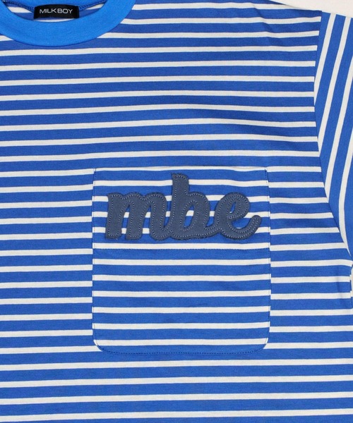MILKBOY(ミルクボーイ)の「mbe ボーダー Tシャツ(Tシャツ/カットソー・レディース・A/B/C・FREE)」の12枚目の写真