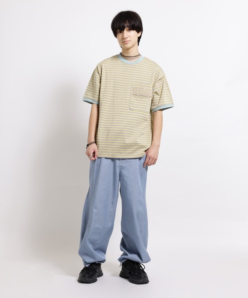 MILKBOY(ミルクボーイ)の「mbe ボーダー Tシャツ(Tシャツ/カットソー・レディース・A/B/C・FREE)」の15枚目の写真
