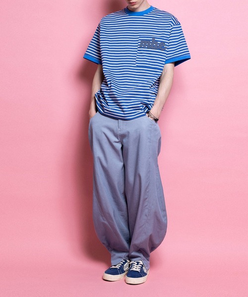 MILKBOY(ミルクボーイ)の「mbe ボーダー Tシャツ(Tシャツ/カットソー・レディース・A/B/C・FREE)」の16枚目の写真