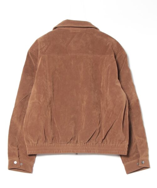 And Again(アンドアゲイン)の「And Again/Teddy Work ジャケット(ブルゾン・メンズ・ブラック/ブラウン・FREE)」の19枚目の写真