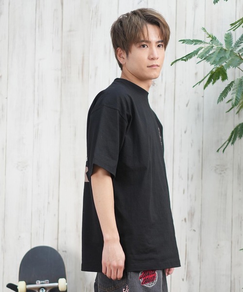 FORGET NEVER（フォーゲットネバー）の「【ムラサキスポーツ限定】FORGET NEVER/フォーゲットネバー 半袖Tシャツ バックプリント 252OO1ST556FN（Tシャツ/カットソー・メンズ・ホワイト/ブラック・XL/L/M）」の14枚目の写真