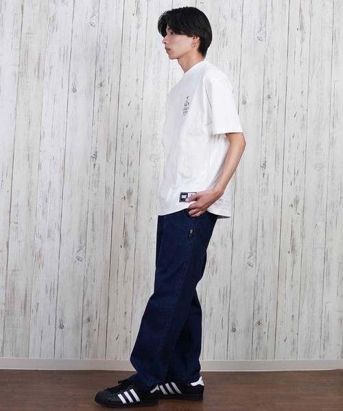 FORGET NEVER（フォーゲットネバー）の「【ムラサキスポーツ限定】FORGET NEVER/フォーゲットネバー 半袖Tシャツ バックプリント 252OO1ST556FN（Tシャツ/カットソー・メンズ・ホワイト/ブラック・XL/L/M）」の8枚目の写真