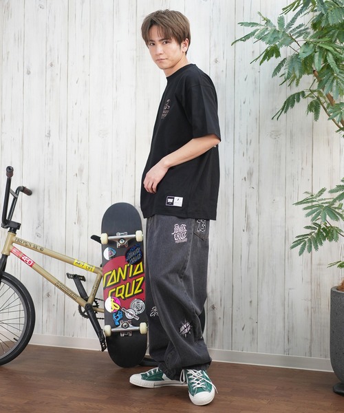 FORGET NEVER（フォーゲットネバー）の「【ムラサキスポーツ限定】FORGET NEVER/フォーゲットネバー 半袖Tシャツ バックプリント 252OO1ST556FN（Tシャツ/カットソー・メンズ・ホワイト/ブラック・XL/L/M）」の16枚目の写真