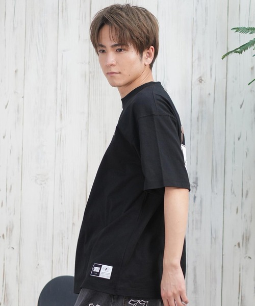 FORGET NEVER（フォーゲットネバー）の「【ムラサキスポーツ限定】FORGET NEVER/フォーゲットネバー 半袖Tシャツ バックプリント 252OO1ST556FN（Tシャツ/カットソー・メンズ・ホワイト/ブラック・XL/L/M）」の12枚目の写真