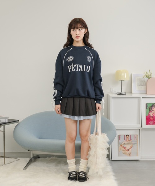 Birthday room(バースデイルーム)の「チュールフリルトートバッグ/tulle frill tote bag(トートバッグ・レディース・ブラック/アイボリー・FREE)」の11枚目の写真