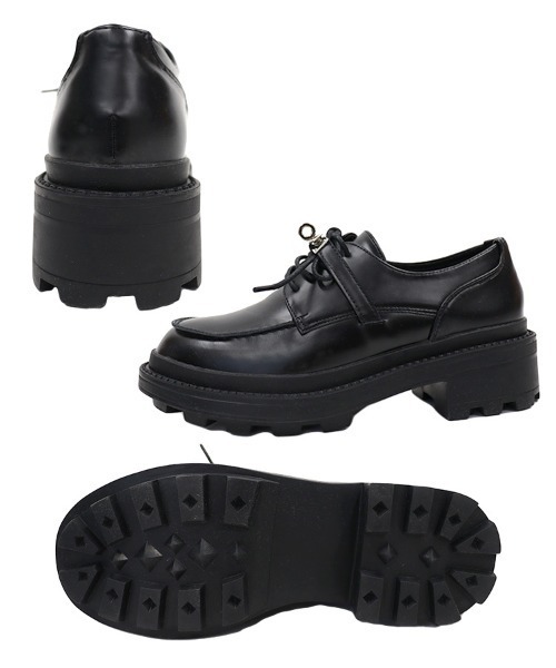 DONOBAN（ドノバン）の「レースアップローファー（ローファー・レディース・ブラック・37/35/39）」の11枚目の写真