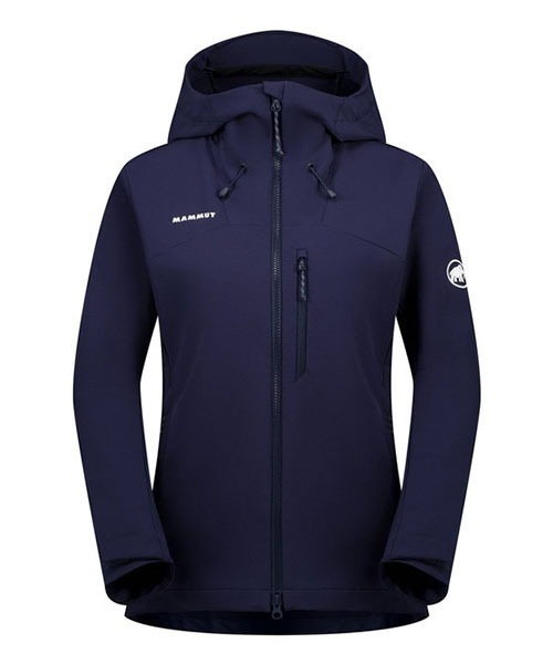 トレッカーズ ソフトシェル フーデッド ジャケット アジアンフィット