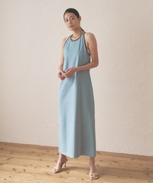 Audrey and John Wad（オードリーアンドジョンワッド）の「パイピングアメスリキャミワンピース-手洗い可-（ワンピース）」