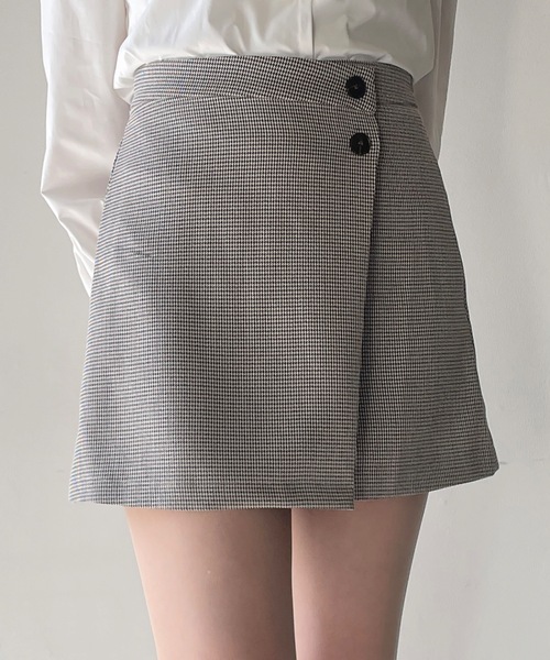 one way（ワンウェイ）の「【 セットアップ対応アイテム】ラップスカート（スカート・レディース・ブラック/グレー/グレー系その他2/グレー系その他・FREE）」の11枚目の写真