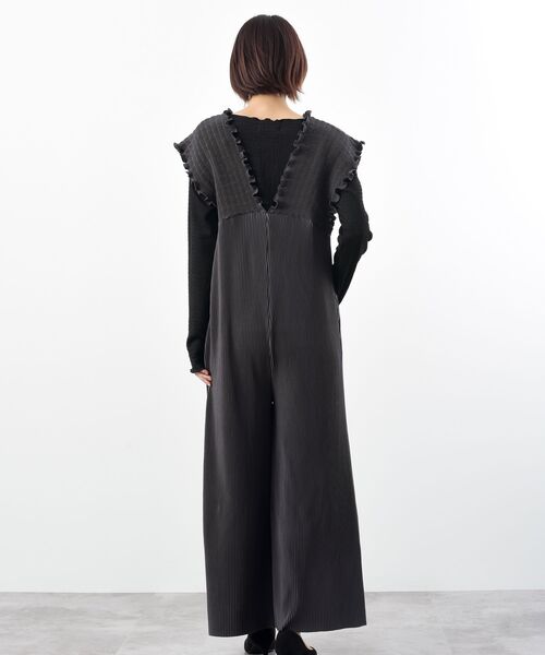 GISELe 4月号掲載】atelier SOMETHING LACE UP SALOPETTE