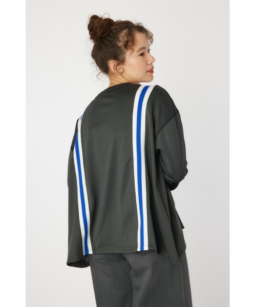 RODEO CROWNS WIDE BOWL（ロデオクラウンズワイドボウル）の「custom rib ロングスリーブTシャツ（Tシャツ/カットソー・レディース・ライトピンク/チャコールグレー/サックスブルー・FREE）」の21枚目の写真