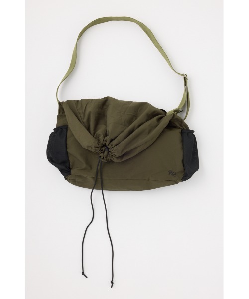 RODEO CROWNS WIDE BOWL（ロデオクラウンズワイドボウル）の「ドロストショルダーバッグ（ショルダーバッグ・メンズ・カーキ/ブラック・FREE）」の2枚目の写真