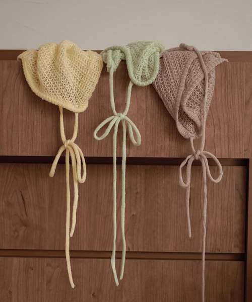 Ambre Neige(アンブルネージュ)の「flare sleeve knit tops / フレアスリーブニットトップス(ニット/セーター・レディース・アイボリー/ライトグリーン/ピンクベージュ・FREE)」の20枚目の写真