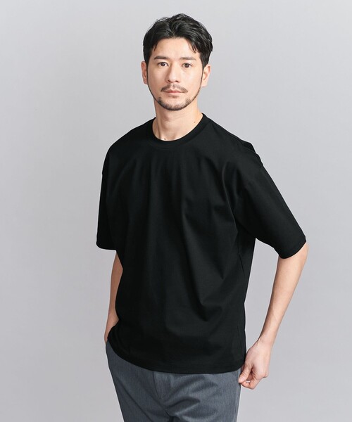 ユナイテッドアローズ　カットオフTシャツ　黒 D.O UNITED ARROWS BY DAISUKE OBANA＞ ESSENS Ⅰ D/SL TEE 25AW/T