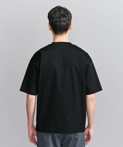 BEAUTY&YOUTH UNITED ARROWS(ビューティーアンドユースユナイテッドアローズ)の「【WEB限定 WARDROBE SMART】NORITAKE リラックス テーパード Tシャツ(Tシャツ/カットソー・メンズ・ホワイト/ダークグレー/ネイビー/ブラック・S/M/L/XL)」の17枚目の写真