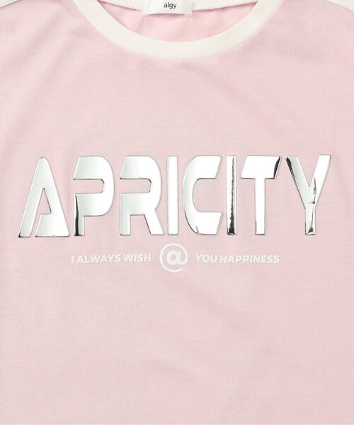 algy（アルジー）の「メタルロゴBIG半袖T（Tシャツ/カットソー・キッズ・ネイビー/ピンク/オフホワイト・XX-SMALL/X-SMALL/MEDIUM/SMALL）」の10枚目の写真