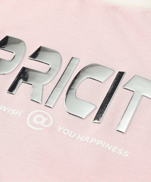 algy（アルジー）の「メタルロゴBIG半袖T（Tシャツ/カットソー・キッズ・ネイビー/ピンク/オフホワイト・XX-SMALL/X-SMALL/MEDIUM/SMALL）」の11枚目の写真