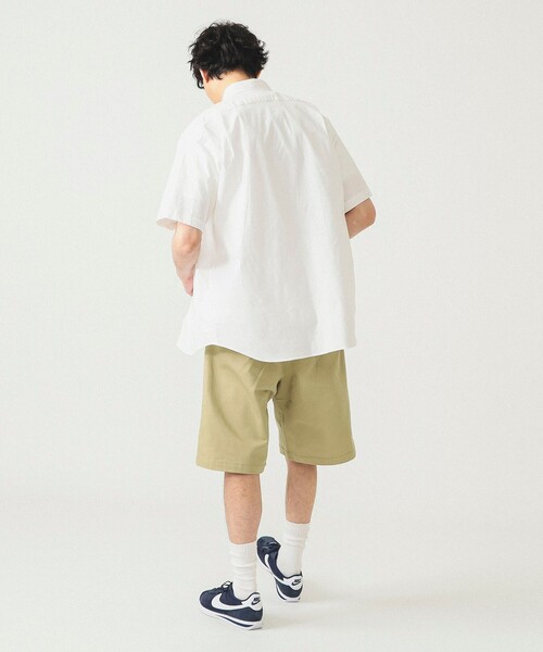 BEAMS（ビームス）の「ストレッチ エンブレム ボタンダウンシャツ（シャツ/ブラウス・メンズ・ライトグレー/ホワイト/サックスブルー・SMALL/MEDIUM/LARGE/X-LARGE/XX-LARGE）」の12枚目の写真