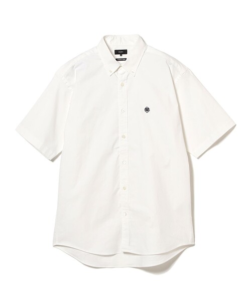 BEAMS（ビームス）の「ストレッチ エンブレム ボタンダウンシャツ（シャツ/ブラウス・メンズ・ライトグレー/ホワイト/サックスブルー・SMALL/MEDIUM/LARGE/X-LARGE/XX-LARGE）」の15枚目の写真