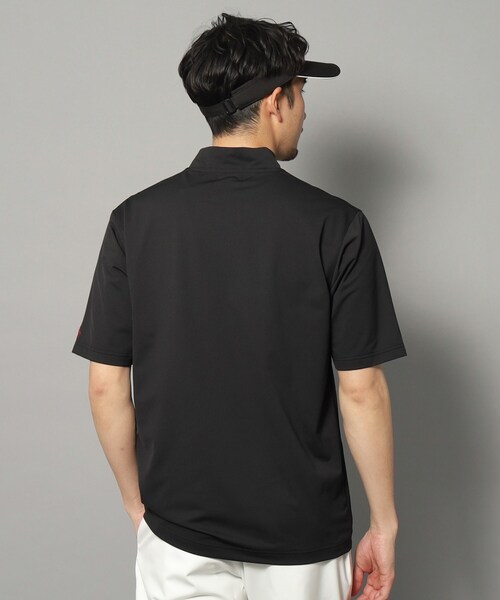 adabat（アダバット）の「【新レーベル ADABAT NAVY】UVカット/吸水速乾 ポケット付モックネックT（Tシャツ/カットソー・メンズ・ホワイト/ネイビー/ブラック・52/50/48/46）」の12枚目の写真