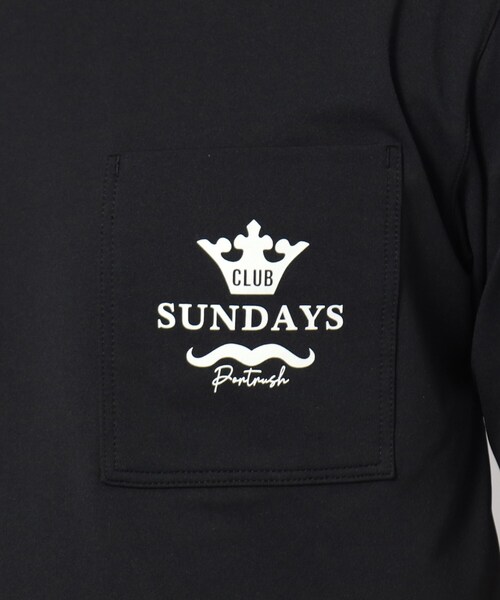 adabat（アダバット）の「【新レーベル ADABAT NAVY】UVカット/吸水速乾 ポケット付モックネックT（Tシャツ/カットソー・メンズ・ホワイト/ネイビー/ブラック・52/50/48/46）」の20枚目の写真