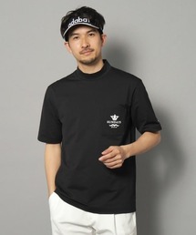 adabat（アダバット）の「【新レーベル ADABAT NAVY】UVカット/吸水速乾 ポケット付モックネックT（Tシャツ/カットソー）」