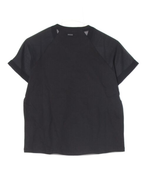 ALLSAINTS（オールセインツ）の「ANNIE CREW NECK T-SHIRT | ANNIE クルー ネック Tシャツ（Tシャツ/カットソー・レディース・ブラック・S/M/XS/L）」の2枚目の写真