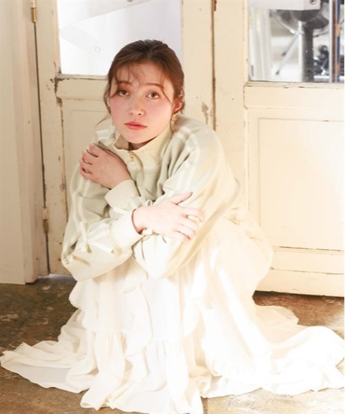 アクシーズ　シフォン×ラッフルフリルスカート シフォン×ラッフルフリルスカート | レディース服・レディース
