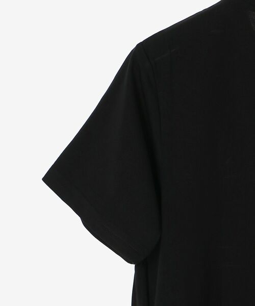 le.coeur blanc（ルクールブラン）の「フロントシャーリングTシャツ（Tシャツ/カットソー・レディース・オフホワイト/ブラック・38）」の10枚目の写真