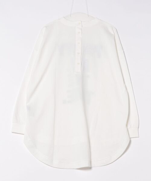 WORLD WIDE LOVE!（ワールドワイドラブ）の「ヘンリーネックラウンドTEE（Tシャツ/カットソー・レディース・イエロー/オフホワイト/ブラック・1）」の18枚目の写真