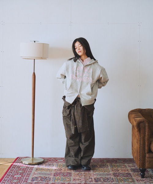 common gull products. zip hoodie L グレー