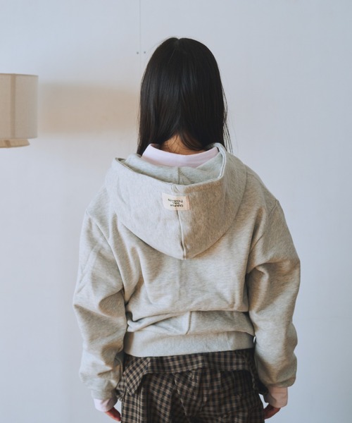 common gull products.(コモンガルプロダクツ)の「common gull products. zip hoodie 25spring.(パーカー・レディース・ホワイト系/杢グレー/グリーン系/ピンク系/ネイビー系1/グレー系1/ネイビー・MEDIUM/SMALL/LARGE)」の19枚目の写真
