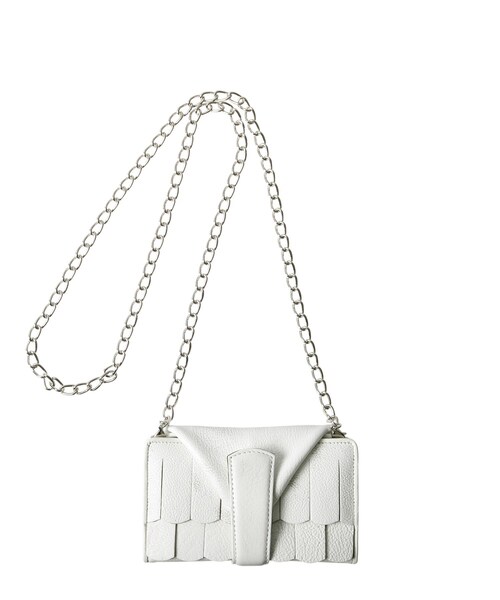 美品　HIROKO HAYASHI FRANGIA フランジャ ホワイト FRANGIA(フランジャ)ハンドバッグ（ハンドバッグ） | HIROKO